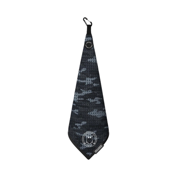 Ghost Golf Magnetic Towel - Black Camo