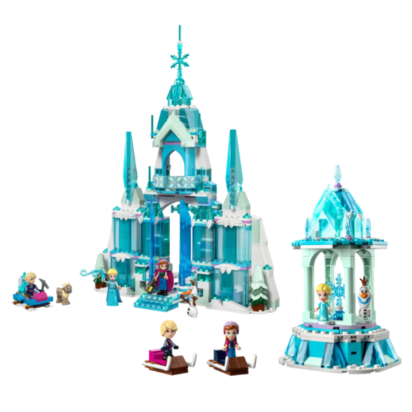 Lego Frozen Ice Palace and Carousel Bundle