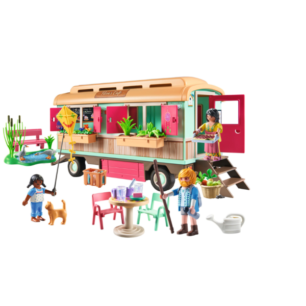 Playmobil Cozy Cafe with Vegetable Garden