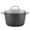 KitchenAid Hard Anodized Nonstick 8-Quart Stockpot with Lid