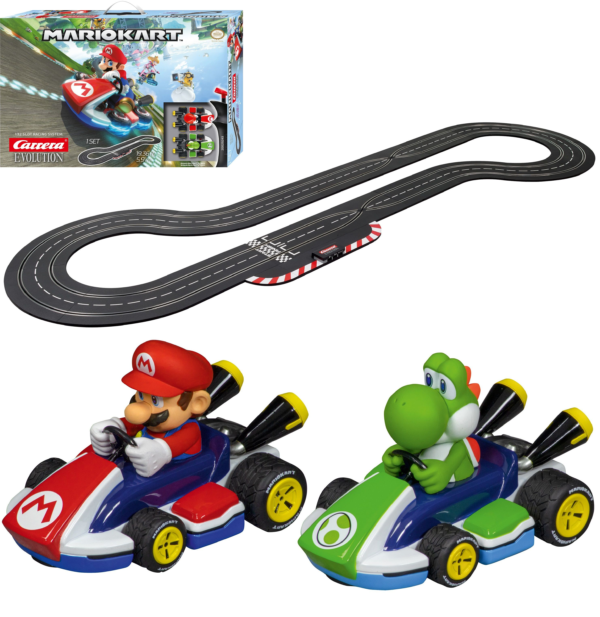 Carrera Mario Kart Slot Car Set - Mario vs. Yoshi