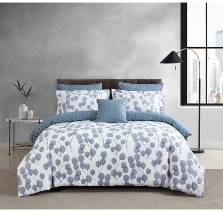 North Home Allison 220Tc Cotton 4 Piece Printed D/C Set - King