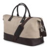 Bugatti Canvas Duffle Bag - Natural/Brown