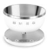 Smeg Digital Analog Kitchen Scale - White Matte