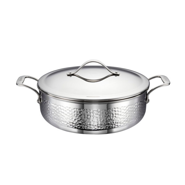 Lagostina Legacy Hammered 5-Ply Clad SS Everyday Pan