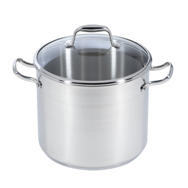 Lagostina Ambiente Stainless Steel Covered Stock Pot