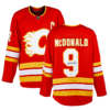 AJ Sports Lannyy McDonald Autographed Calgary Flames Fanatics Jersey