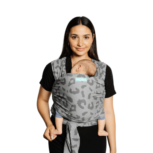 Moby Classic Wrap Baby Carrier in Night Leopard