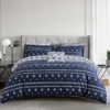North Home Mason 220Tc Cotton 4 Piece Printed D/C Set - King
