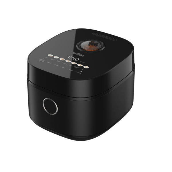 Salton Digital Automatic Rice Cooker & Steamer - BLACK