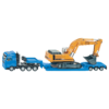 Siku Heavy Haulage Transporter with flat-bed trailer