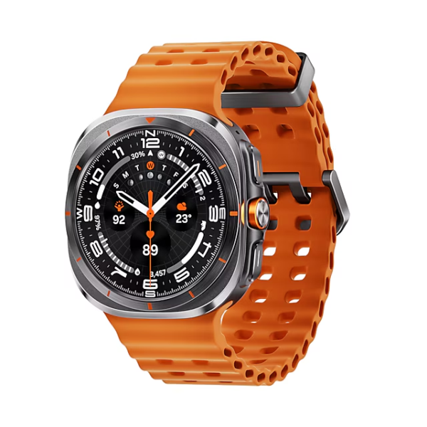 Samsung Galaxy Ultra 47mm LTE Smartwatch-Titanium Grey/Orange