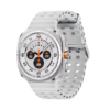 Samsung Galaxy Ultra GPS+LTE 47mm Smartwatch with Heart Rate-Titanium White