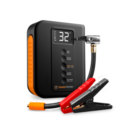 Toughtested Vehicle Jump Starter with Air Pump & Power Bank