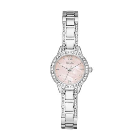Relic By Fossil Women's Tenley Silver-Tone Metal Watch