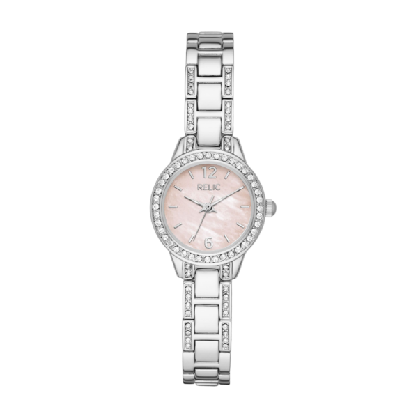 Relic By Fossil Women's Tenley Silver-Tone Metal Watch